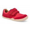 Barefoot tenisky Blifestyle - Crocodile micropel feuerrot vegan červené