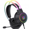 Herné Slúchadlá Onikuma X15 Pro s mikrofónom, RGB, USB – čierna 14543235