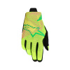 Rukavice RADAR PRO, ALPINESTARS (zelená/žlutá fluo/růžová fluo, vel. XL)