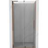 Mexen Velar L sprchové dvere posuvné 90 cm, transparentné, ružové zlato - 871-090-003-01-60