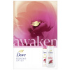 Dove Awaken Dove Advanced Care Go Fresh antiperspirant bez alkoholu 150 ml + Dove Advanced Care Reviving sprchový gél 225 ml