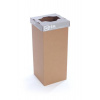 Odpadkový kôš na triedený odpad, recyklovaný, HU popis, 50 l, RECOBIN 