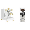 Lelit Bianca PL162T V3, white + Eureka Mignon XL, CR chrome