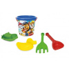 Sada na písek 5ks plast Paw Patrol/Tlapková patrola modrá v síťce Wader