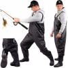 Bahnité jack Mors Waders nohavice v 42 čiernych (Rybárske nohavice na rybárske nohavice koleso 42)