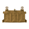 Panel Skeletonized Triple 417 Flap, Direct Action, Coyote Brown
