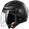 OTVORENÁ PRILBA LS2 OF562 AIRFLOW BLACK GLOSS XXL (OTVORENÁ PRILBA LS2 OF562 AIRFLOW BLACK GLOSS XXL)
