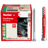 Rozperné hmoždinky FISCHER DUOPOWER 10x80mm so skrutkou 107mm Univerzálne, 10ks