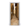 Fototapeta samolepiace dvere Malta uličky 75x205