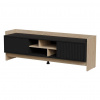 Cama Meble Tv stolík PORTO 150 2D, dub cremona/čierna