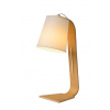 Lucide 06502/81/31 Moderné stolné svietidlo NORDIC Table Lamp E14 vyrobené z bukového dreva