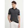Bavlnené polo tričko United Colors of Benetton tmavomodrá farba, vzorované, 1094K301J S