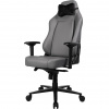 AROZZI herní židle PRIMO Full Premium Leather Anthracite/ 100% přírodní italská kůže/ světle šedá PRIMO-PREM-AE