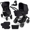 ABC DESIGN Kočík kombinovaný Salsa 5 Air coal 2025 + adaptér pre autosedačku zadarmo 12005032517