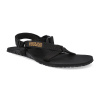 Barefoot sandále Boskyshoes - Performance Z-tech black orange čierne