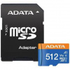 Pamäťová karta ADATA MicroSDXC 512GB AUSDX512GUICL10A1-RA1