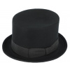 Fiebig - Headwear since 1903 Anglický čierny cylinder Veľkosť: 55 cm (S)