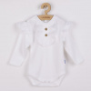 NEW BABY Dojčenské body New Baby Stripes biele - 86