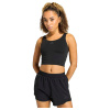 Dámske tielko adidas 3 Stripes Studio All Me Light Support Tank Black XS