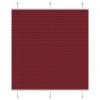 Plisovaná roleta Bordeauxská červená 120x150 cm Šířka látky Červená 4015249