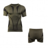 TEESAR funkčný set tričko a šortky PERFORMANCE GREEN veľ.L/XL