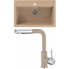Set Alveus (dřez Atrox 40 Beige 55 + baterie Siros Beige 55) SETA25068