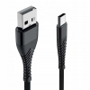 Kábel Extremestyle USB - USB typ C 2 m čierny