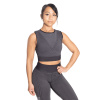 Better Bodies ROXY SEAMLESS TOP BLACK/GREY – tílko Better Bodies černo-šedé Velikost: M