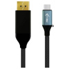 i-tec prepojovací kábel USB-C ® zástrčka, Konektor DisplayPort 2 m čierna C31CBLDP60HZ2M Kábel pre displeje USB-C®; C31CBLDP60HZ2M