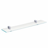 Bemeta ORGANIC sklenená polička 60 cm 60 x 4 x 11,6 cm chróm 157102241