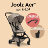 JOOLZ AER+ kočík | Sage green l SET s madlom a držiakom na nápoj