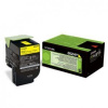 Toner Lexmark 80C2HY0 pre CX410/CX510 yellow