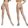 Pančuchy Passion ECO S007 white - stocking Farba: Biela, Veľkosť: S/L