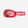 100 % OKULIARE STRATA MINI RED JUNIOR / KID / DETSKÁ FARBA ČERVENÁ/C