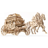 Ugears 3D dřevěné mechanické puzzle Dostavník