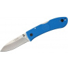 Zatvárací nôž KA-BAR® Dozier Folding Hunter – Strieborná čepeľ - Satin, Modrá