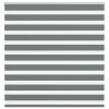 vidaXL Zebra roleta tmavošedá 140x150 cm šírka látky 135,9cm polyester 4014139