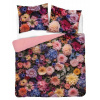 DETEXPOL Francúzske obliečky 3D Letné kvety ružová micro Polyester - mikrovlákno, 220/200, 2x70/80 cm