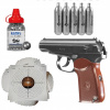 Vzduchovka - Windbreaker Pistol CO2 Borner PM-X 4,5 mm BB SET (Vzduchovka - Windbreaker Pistol CO2 Borner PM-X 4,5 mm BB SET)