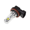 LED H8 biela 12-24V, 8LED/5W