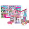 BARBIE DOM V MALIBU veľký poschodový 6 izieb + príslušenstvo