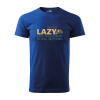 Sablio Tričko s potlačou I’m not LAZY - modré 2XL