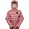 Alpine Pro Eromo Detská obojstranná bunda KJCB301 dusty rose 152-158
