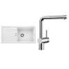 Set Blanco Favum XL 6 S + Blanco Linus-S Chróm biela
