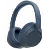 Sony WH-CH720N Headset uzavřená (Over Ear) Bluetooth® stereo modrá Redukce šumu mikrofonu, Potlačení hluku headset, personalizace zvuku, regulace hlasitosti,