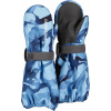 detské zimné rukavice Didriksons Biggles Print Salt Dark Blue A27 0 - 2 roky