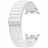 Pásik Samsung Fabric pre Galaxy Watch8 / Watch8 Classic (S/M) biely