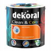 Farba na - Dekoral CLEAN COLOR 2,5L Juicy Orange (Farba na - Dekoral CLEAN COLOR 2,5L Juicy Orange)