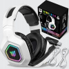 ONIKUMA B100 BEZDRÔTOVÉ HERNÉ SLÚCHADLÁ DO UŠÍ BT 5.3 RGB 2.4 GHZ
