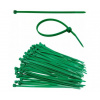 Sťahovacie pásky 100x3,6mm 100ks Zelené
